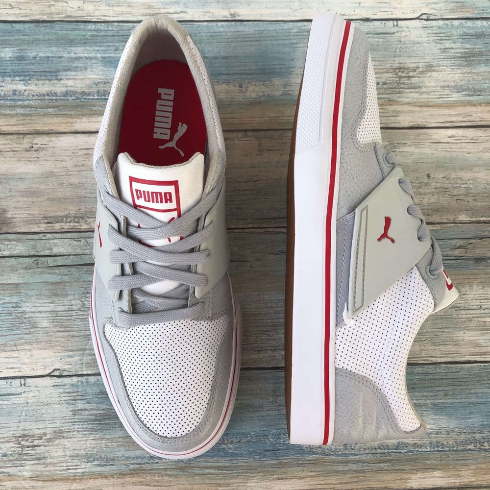 Puma El Ace 2 L Grey/White Color Men’s Size 9